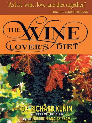 cover image of The Wine Lover's Diet
